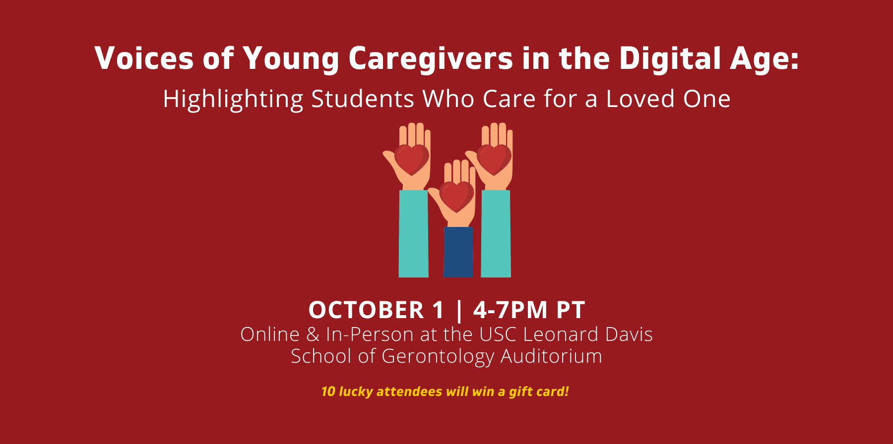 Event cover for The Voices of Young Caregivers in the Digital Age Event