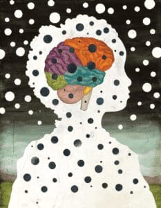 air pollution and the brain illustration by Jason Holley