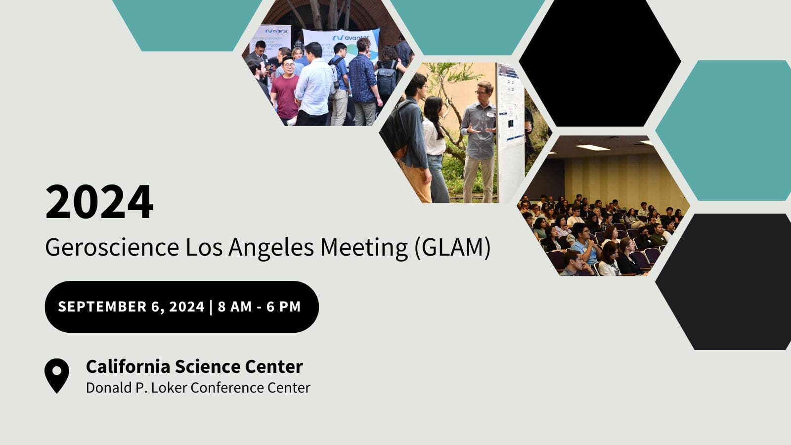 Event flyer for GLAM 2024