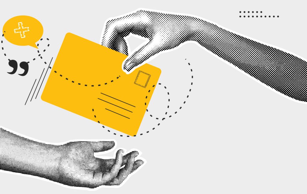 send it in a letter art by natalie avunjian